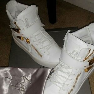 Men's Giuseppe Zanotti Sneakers High Top White